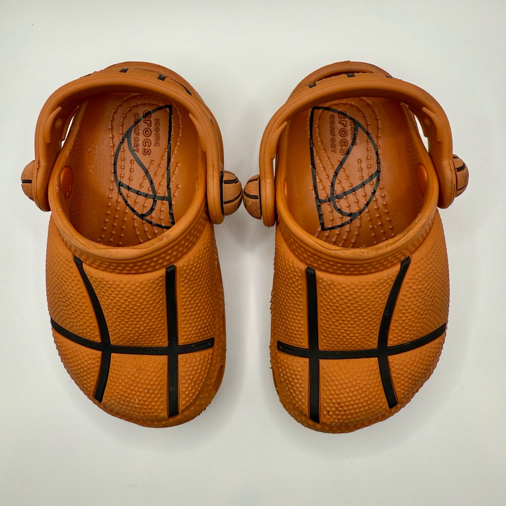 Crocs Orange Basketball Crocs 6